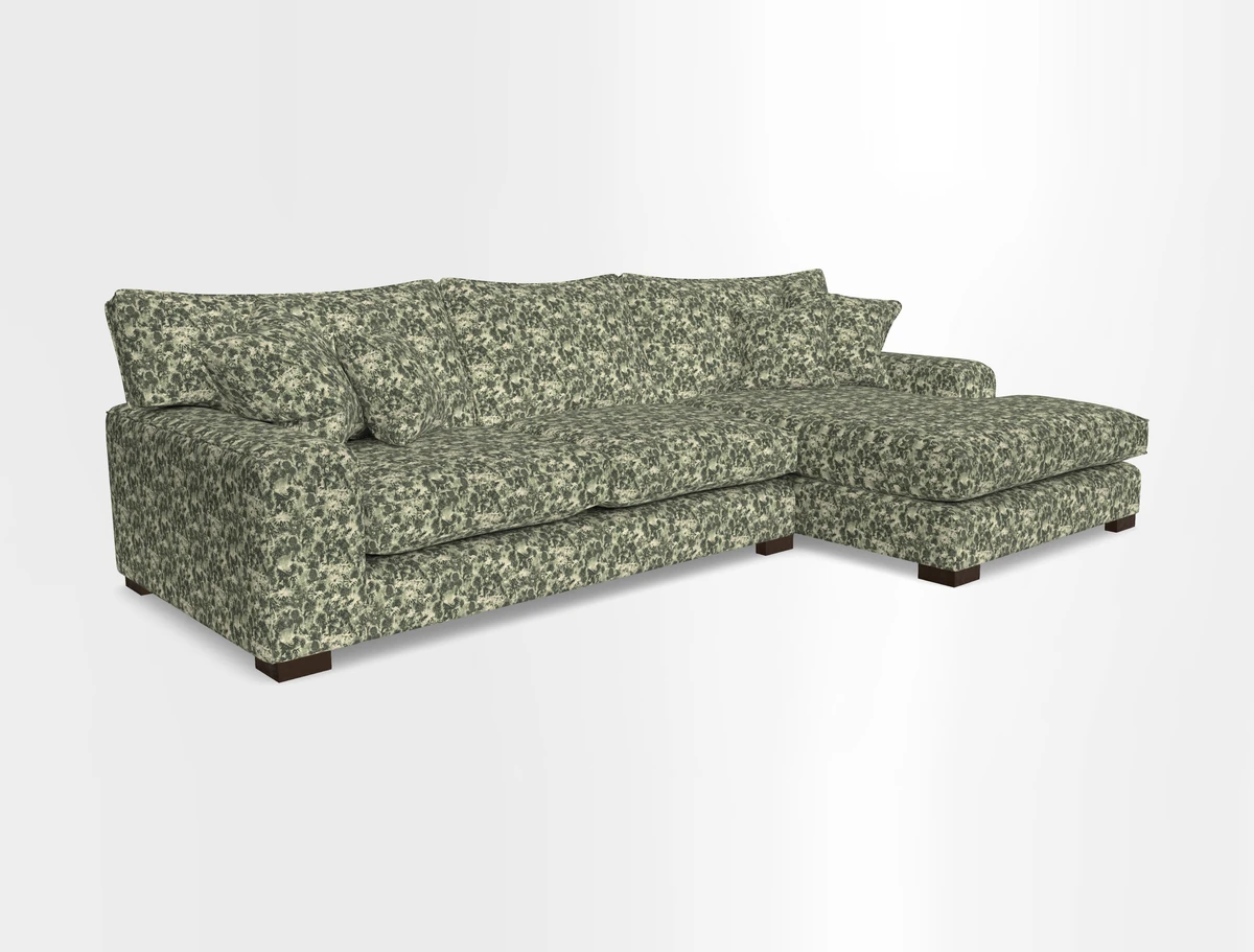 Richmond Chaise RHF  in Two Tone Plain Biscuit