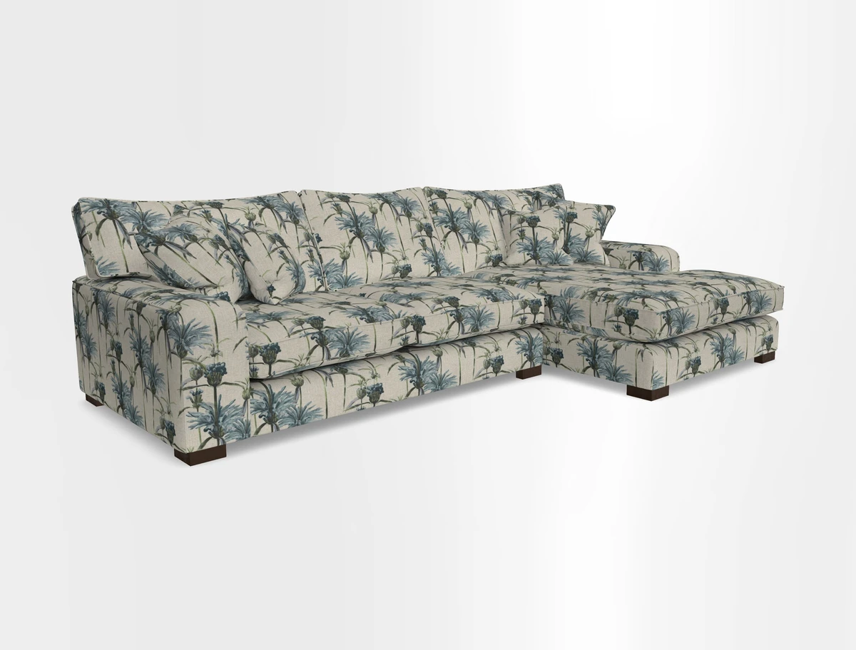 Richmond Chaise RHF  in Two Tone Plain Biscuit