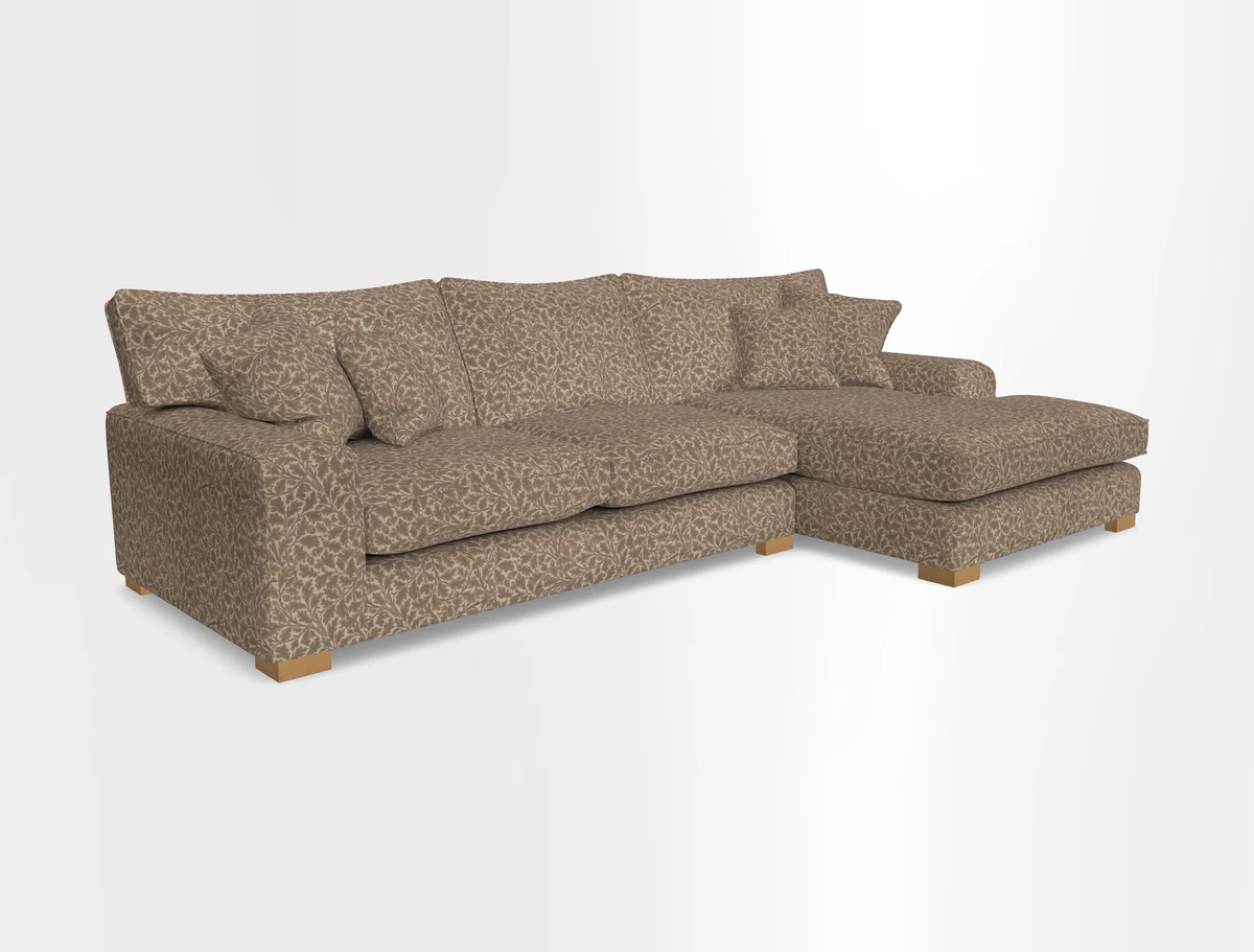 Richmond Chaise RHF  in Two Tone Plain Biscuit