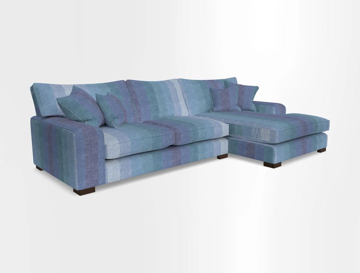 Richmond Chaise RHF  in Two Tone Plain Biscuit