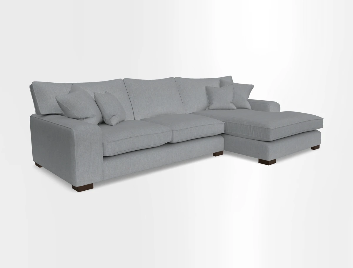 Richmond Chaise RHF  in Two Tone Plain Biscuit