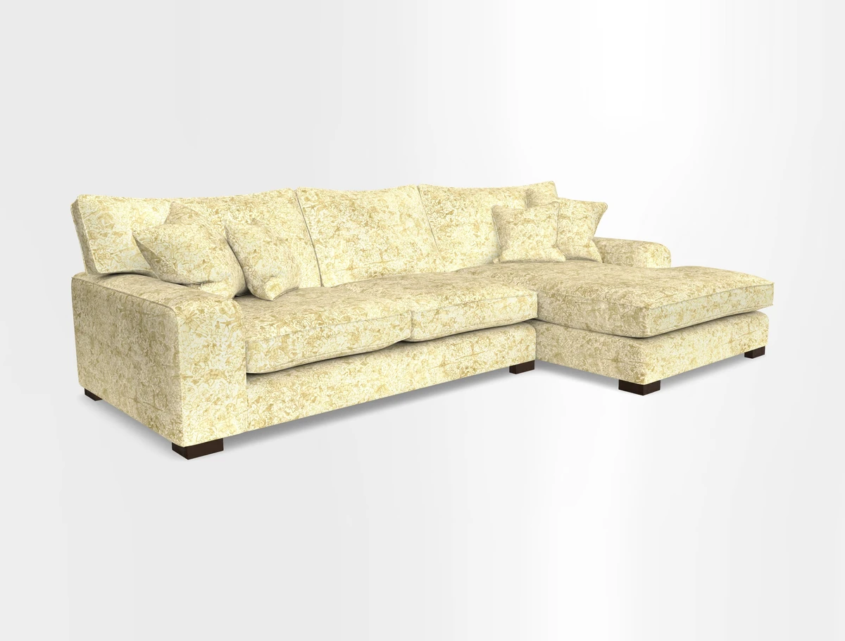 Richmond Chaise RHF  in Two Tone Plain Biscuit