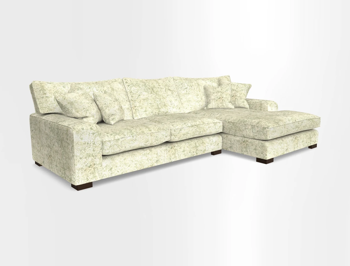 Richmond Chaise RHF  in Two Tone Plain Biscuit