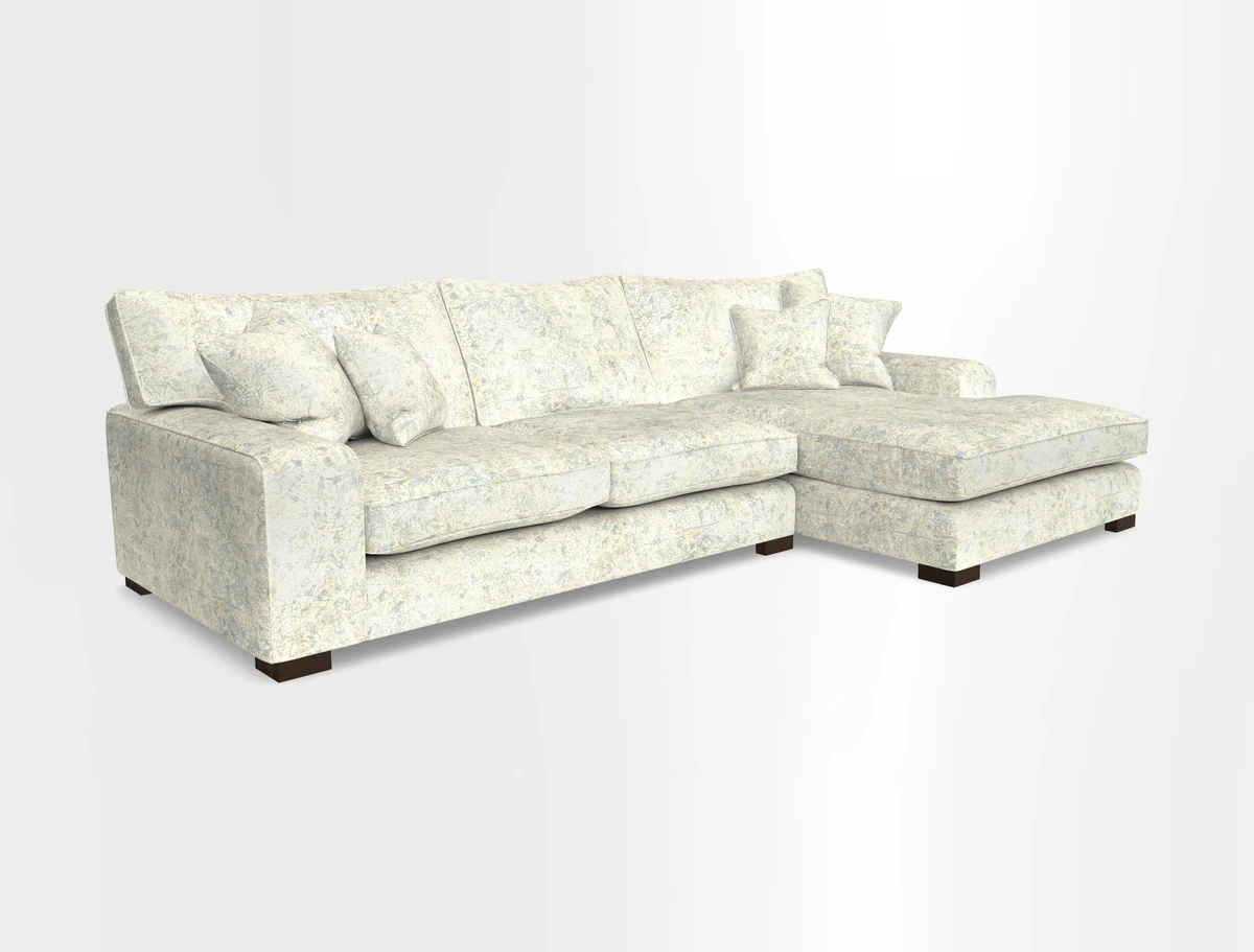 Richmond Chaise RHF  in Two Tone Plain Biscuit