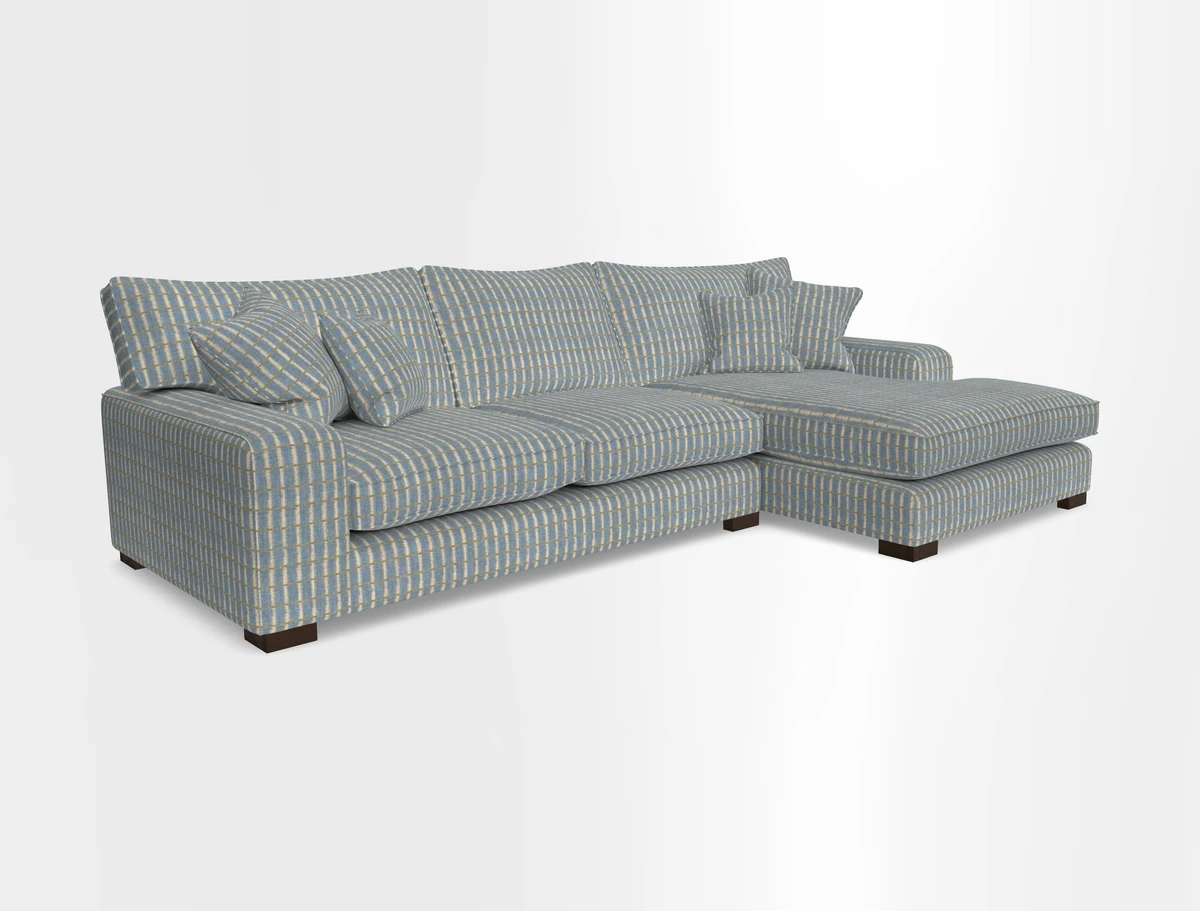 Richmond Chaise RHF  in Two Tone Plain Biscuit