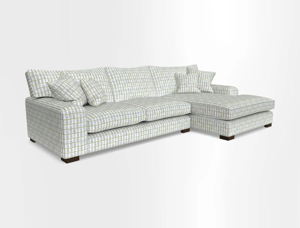 Richmond Chaise RHF  in Two Tone Plain Biscuit