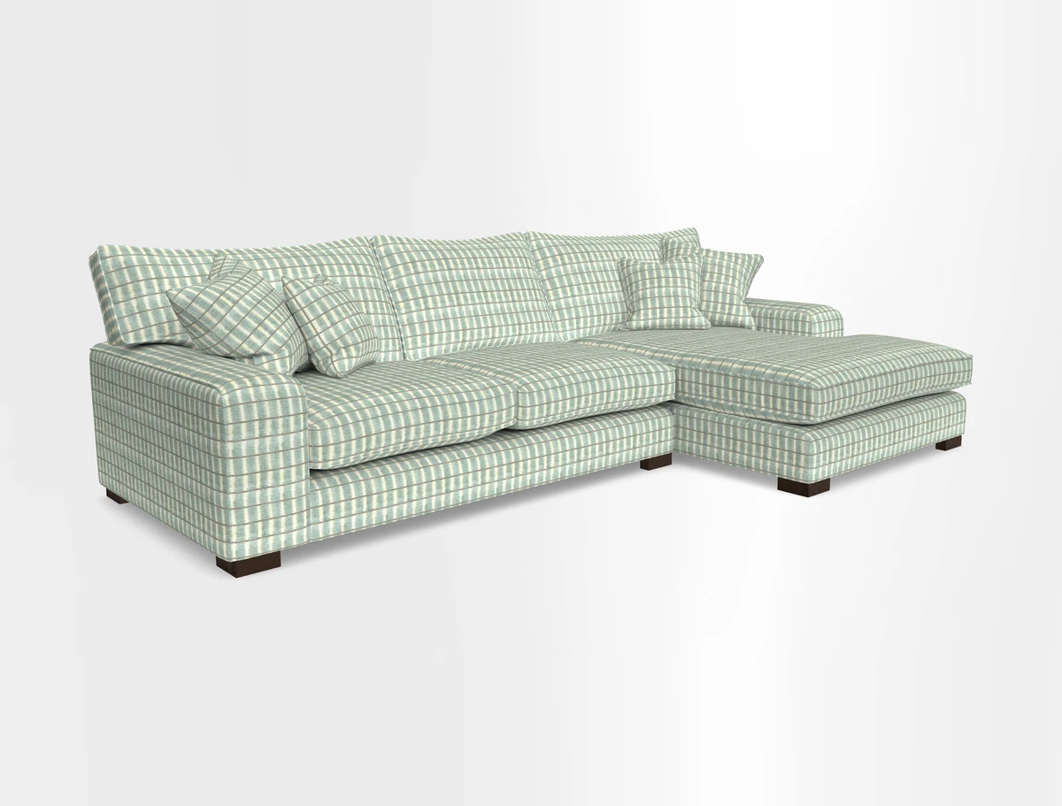 Richmond Chaise RHF  in Two Tone Plain Biscuit