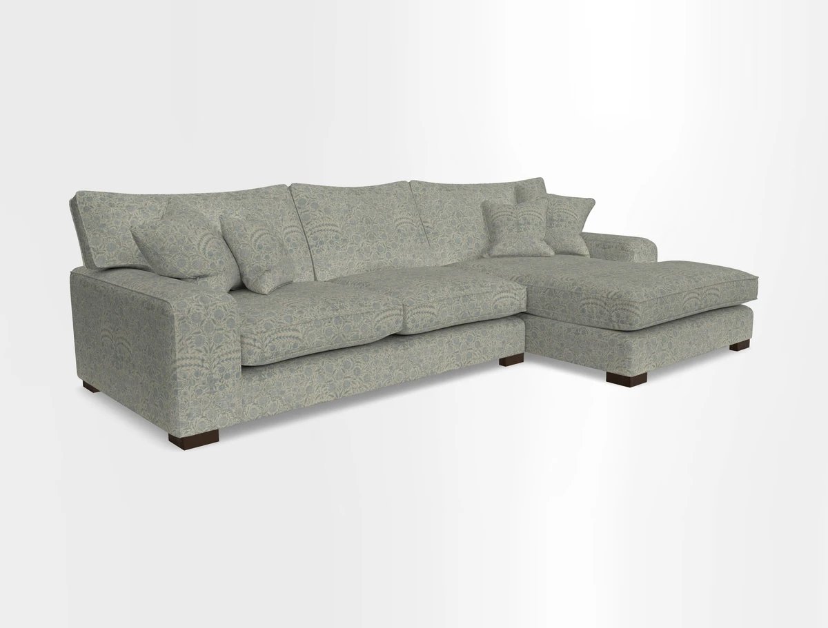 Richmond Chaise RHF  in Two Tone Plain Biscuit