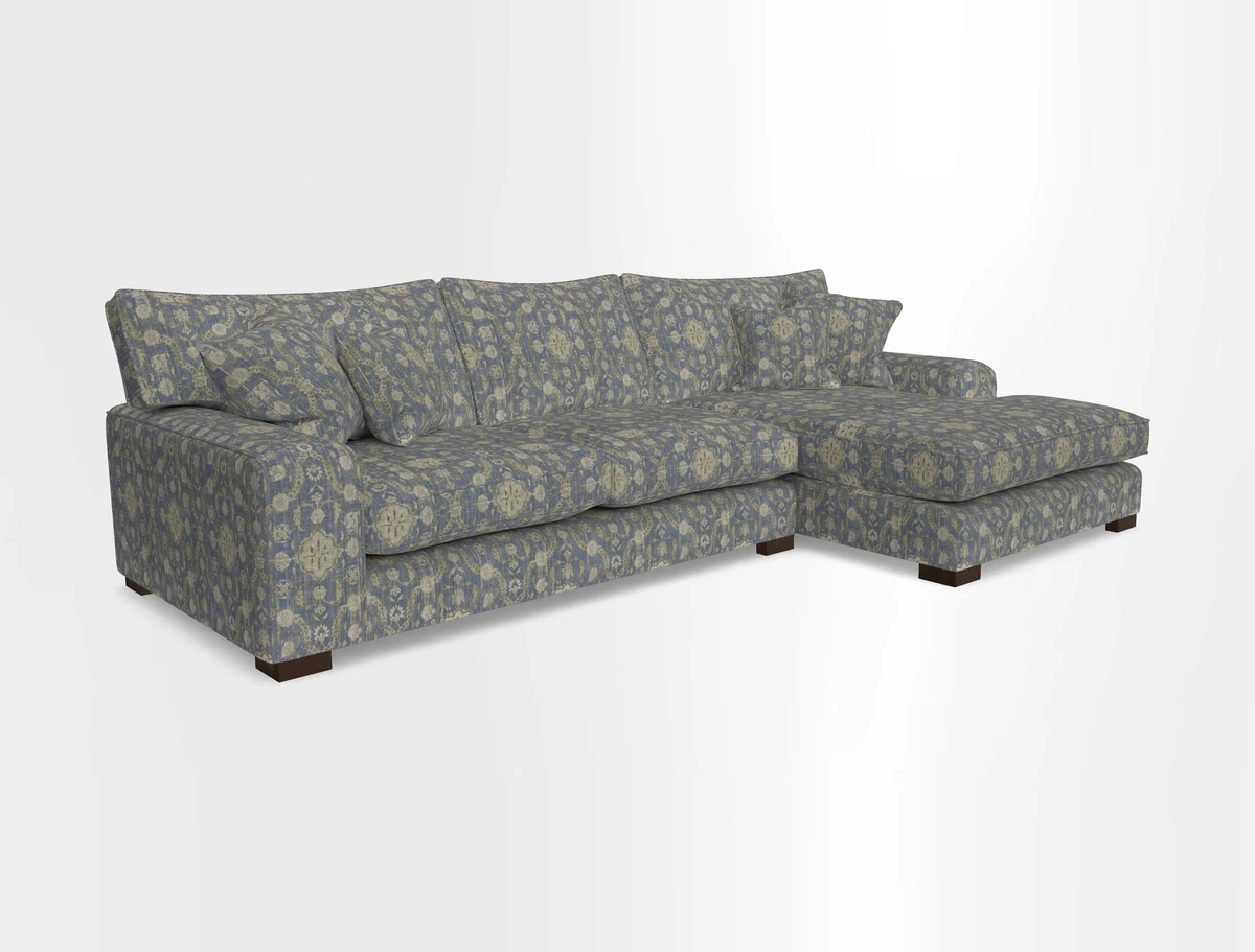 Richmond Chaise RHF  in Two Tone Plain Biscuit