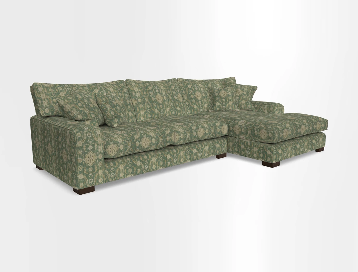 Richmond Chaise RHF  in Two Tone Plain Biscuit