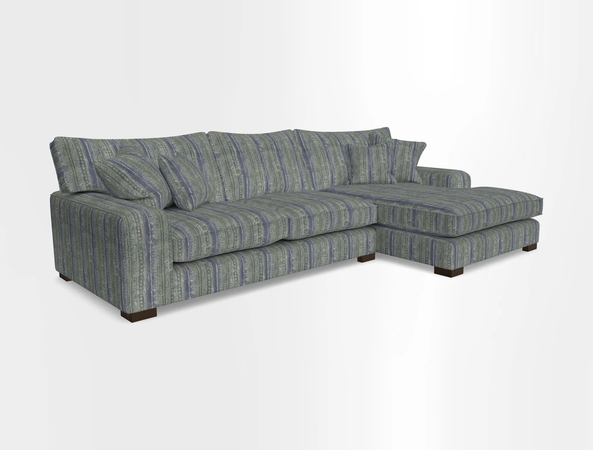 Richmond Chaise RHF  in Two Tone Plain Biscuit