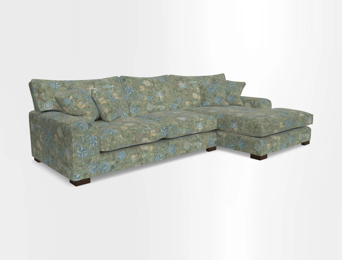 Richmond Chaise RHF  in Two Tone Plain Biscuit