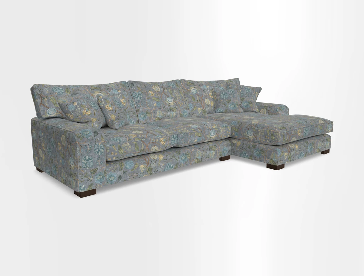 Richmond Chaise RHF  in Two Tone Plain Biscuit