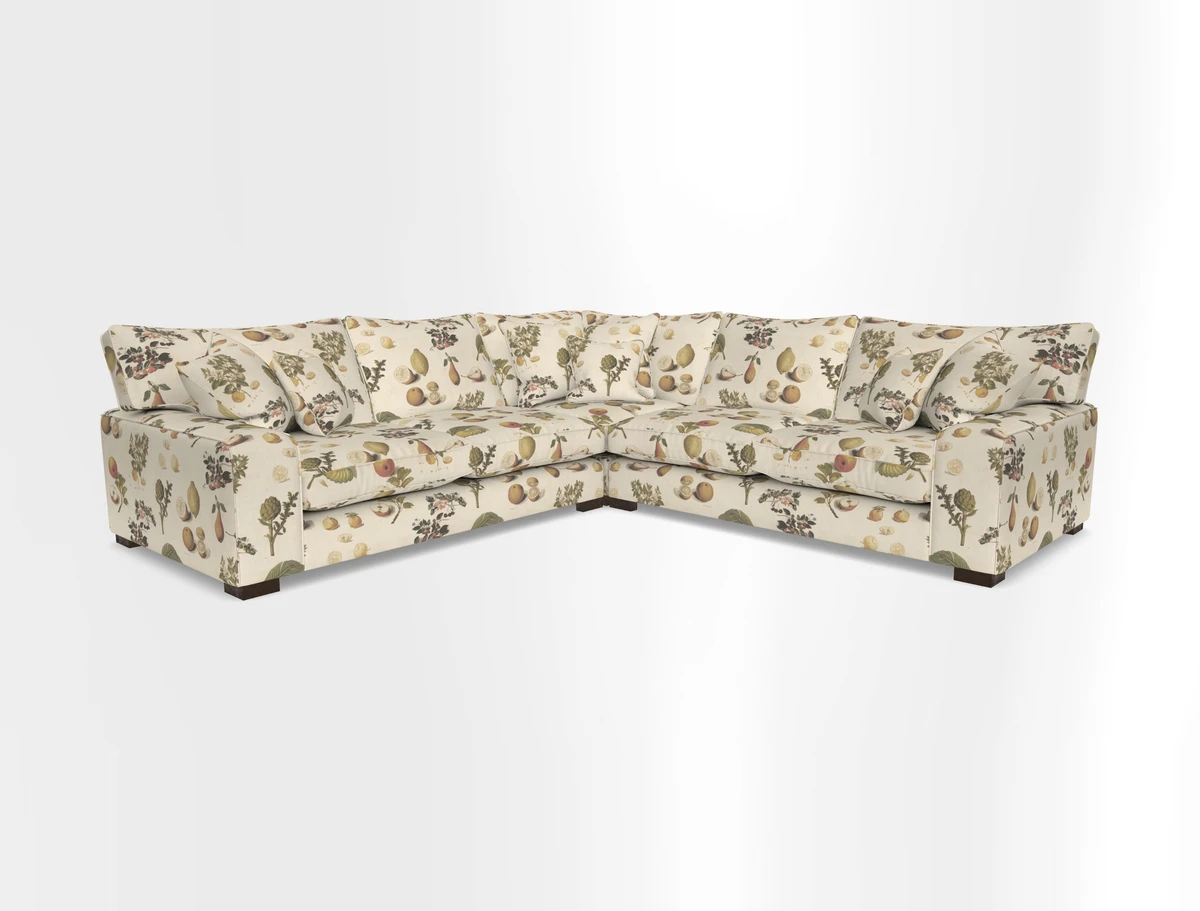 Richmond Small Corner Unit RHF & LHF  in Two Tone Plain Biscuit