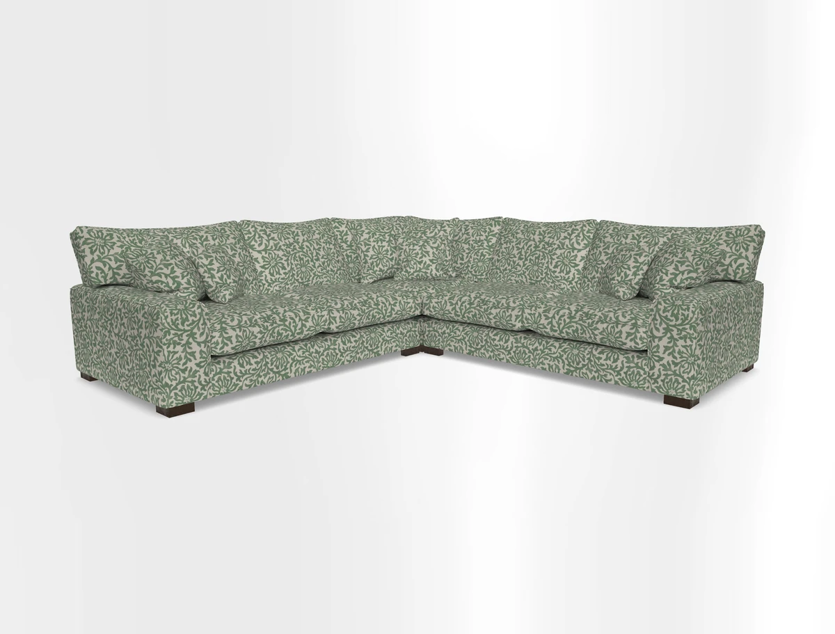 Richmond Small Corner Unit RHF & LHF  in Two Tone Plain Biscuit