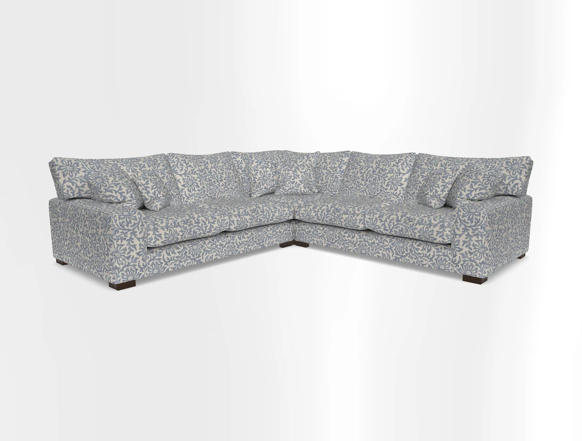 Richmond Small Corner Unit RHF & LHF  in Two Tone Plain Biscuit