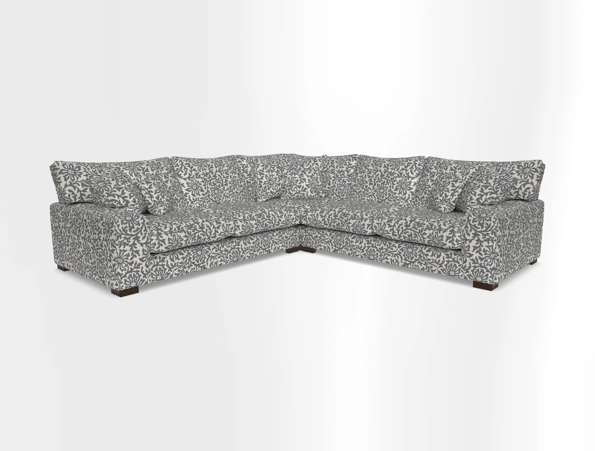 Richmond Small Corner Unit RHF & LHF  in Two Tone Plain Biscuit