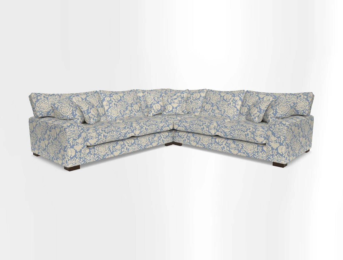 Richmond Small Corner Unit RHF & LHF  in Two Tone Plain Biscuit