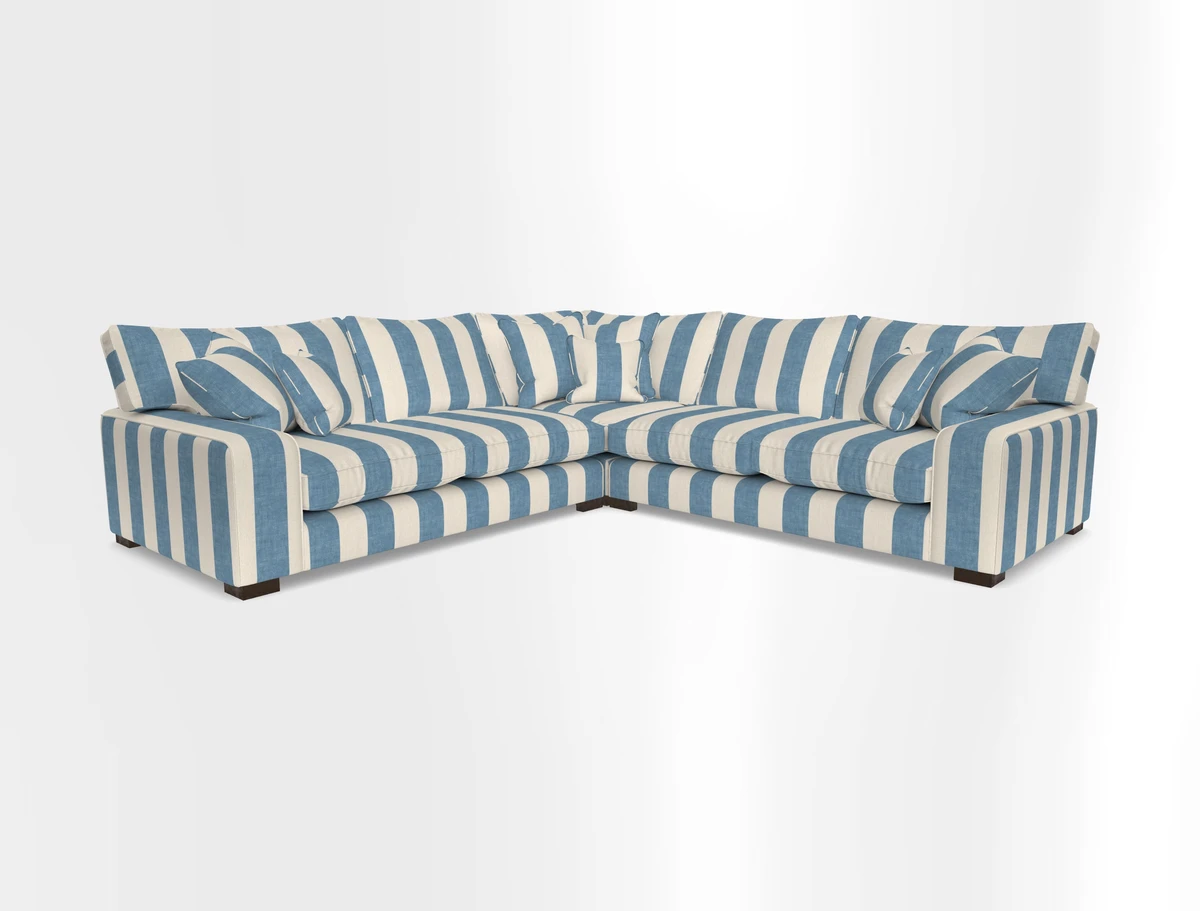 Richmond Small Corner Unit RHF & LHF  in Two Tone Plain Biscuit