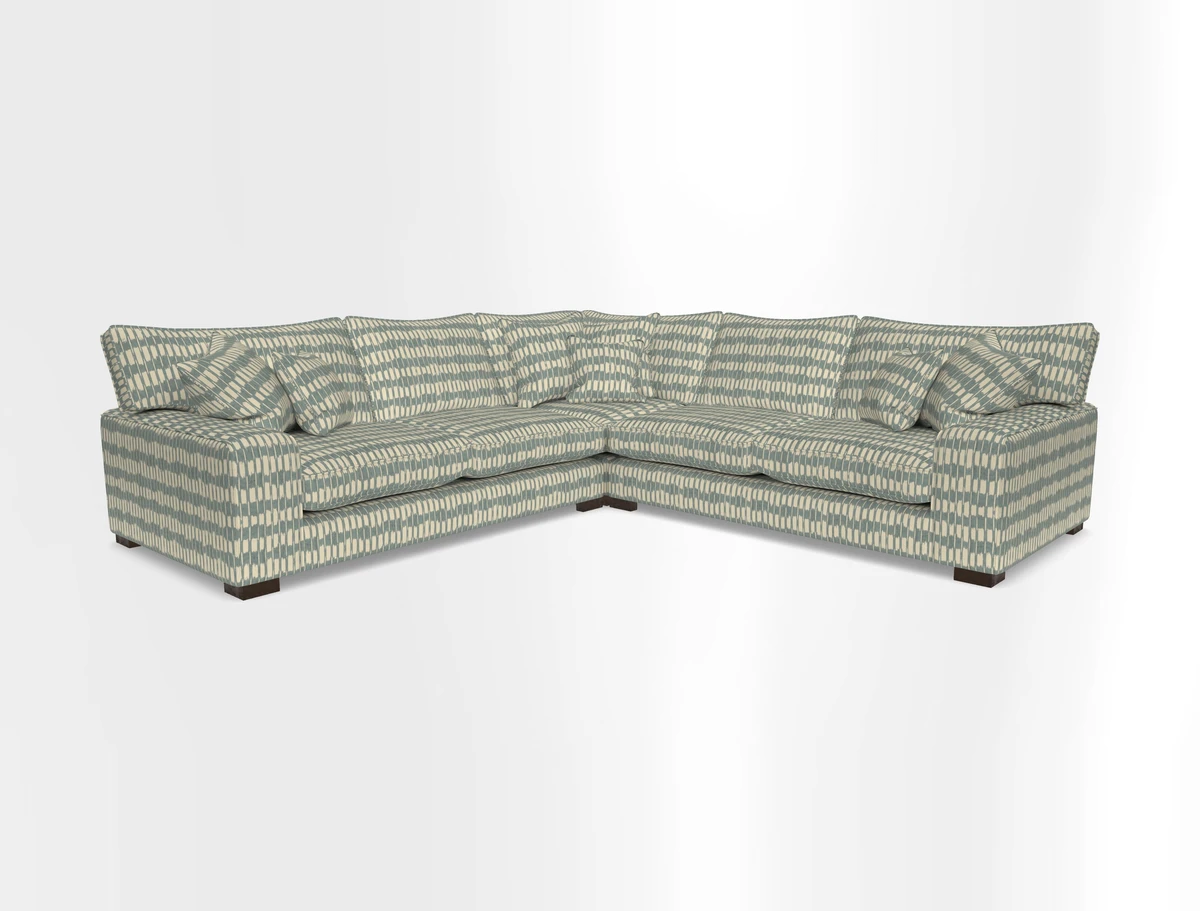 Richmond Small Corner Unit RHF & LHF  in Two Tone Plain Biscuit