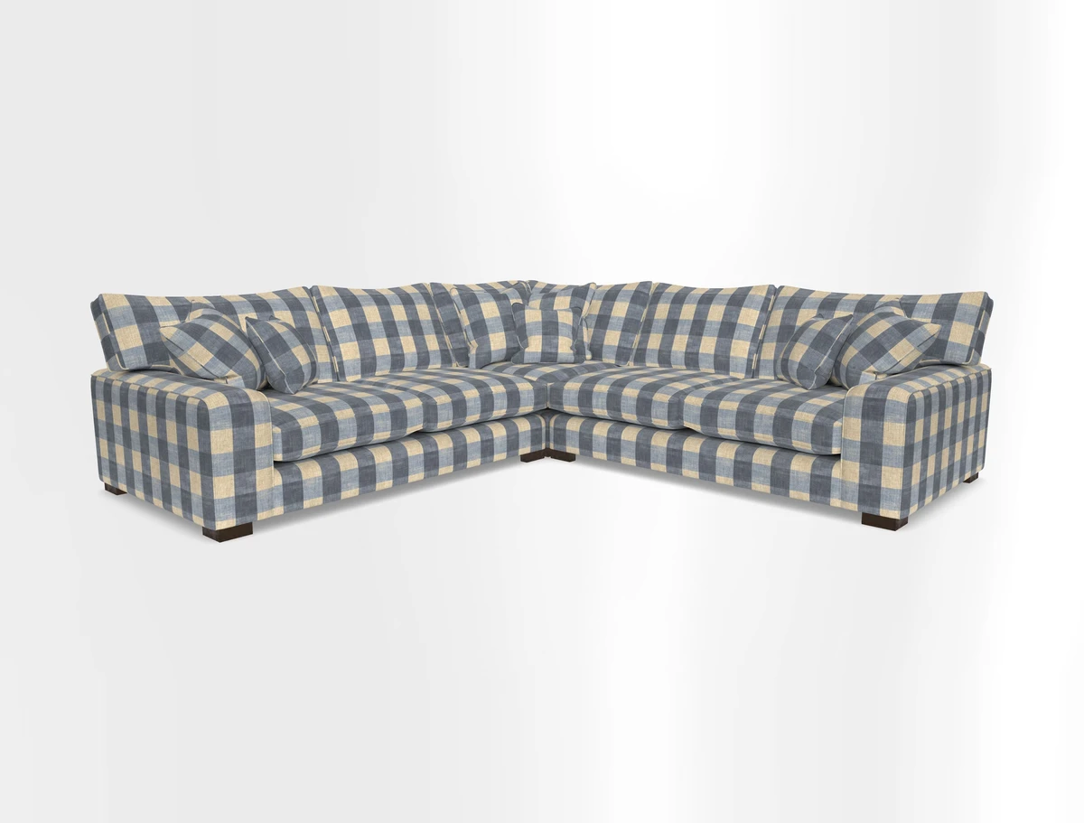 Richmond Small Corner Unit RHF & LHF  in Two Tone Plain Biscuit