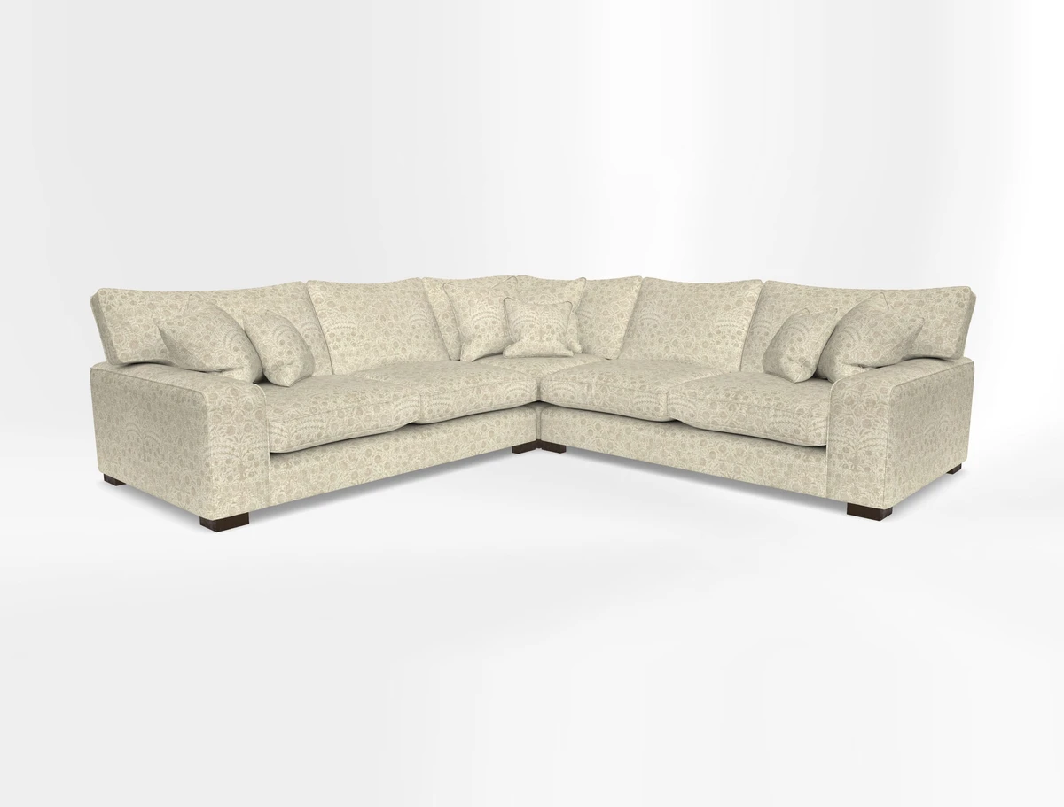 Richmond Small Corner Unit RHF & LHF  in Two Tone Plain Biscuit