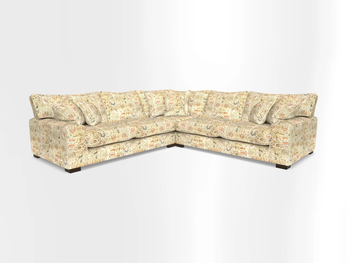 Richmond Small Corner Unit RHF & LHF  in Two Tone Plain Biscuit