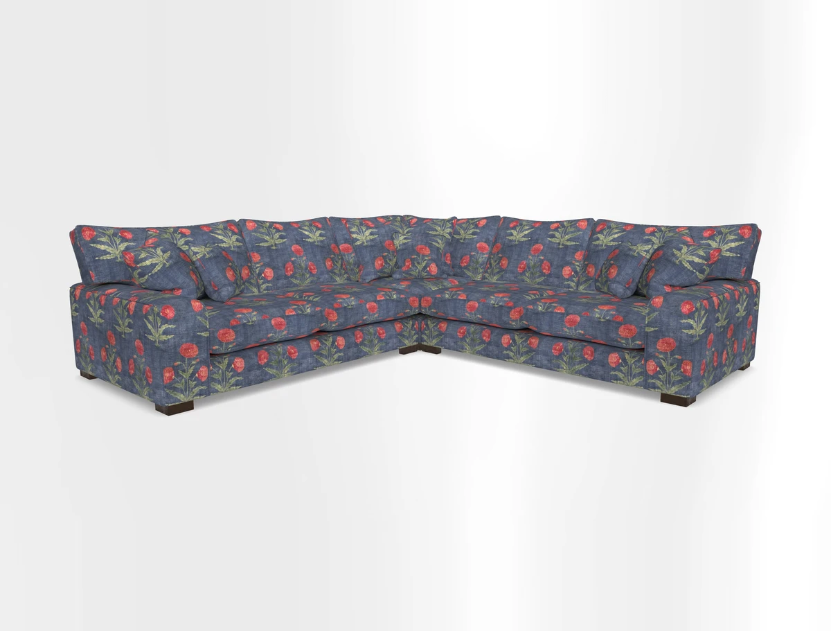 Richmond Small Corner Unit RHF & LHF  in Two Tone Plain Biscuit