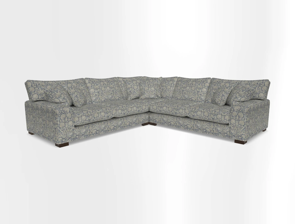 Richmond Small Corner Unit RHF & LHF  in Two Tone Plain Biscuit