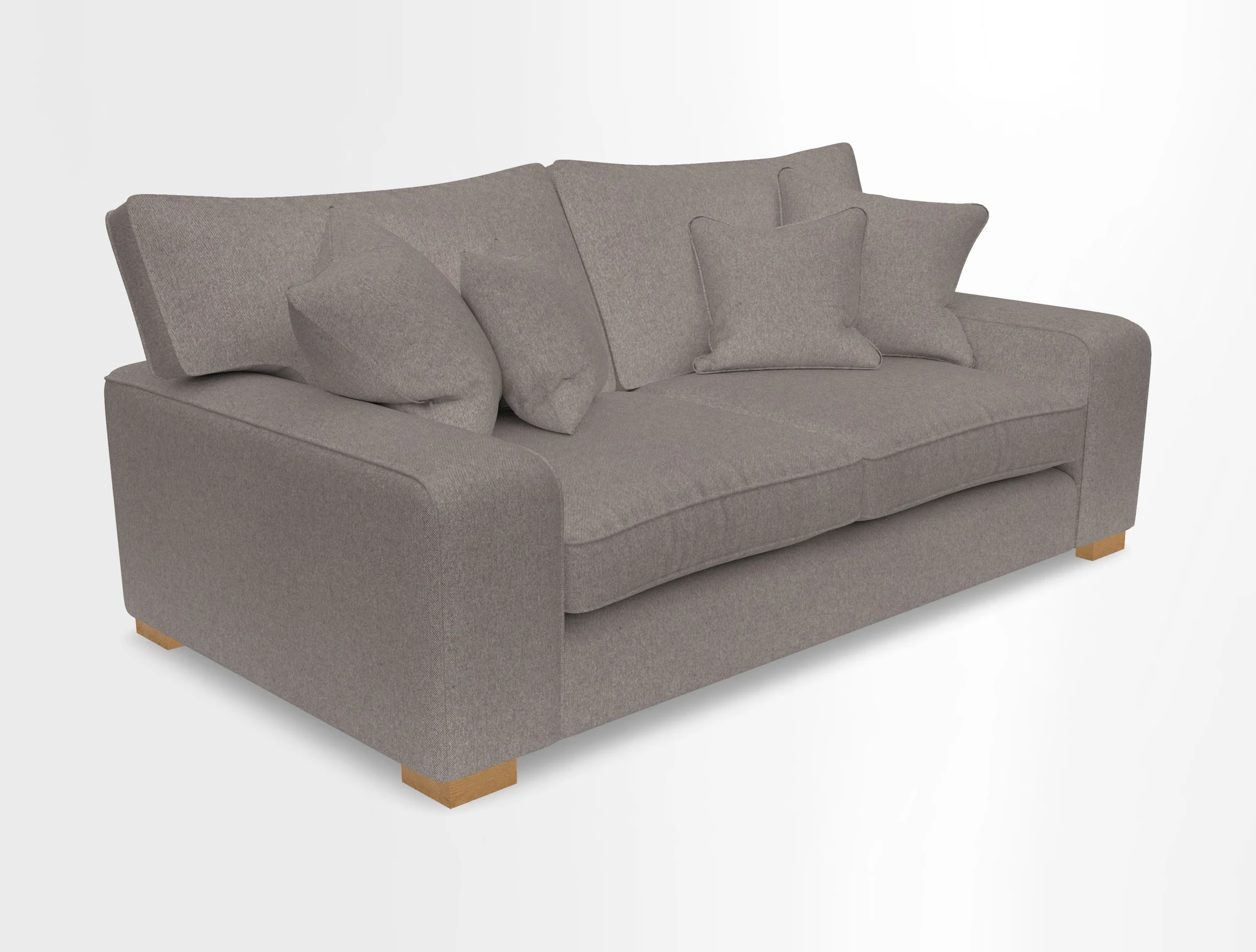 Richmond 3 Seater Sofa in Large Sussex Gingham Large Forest