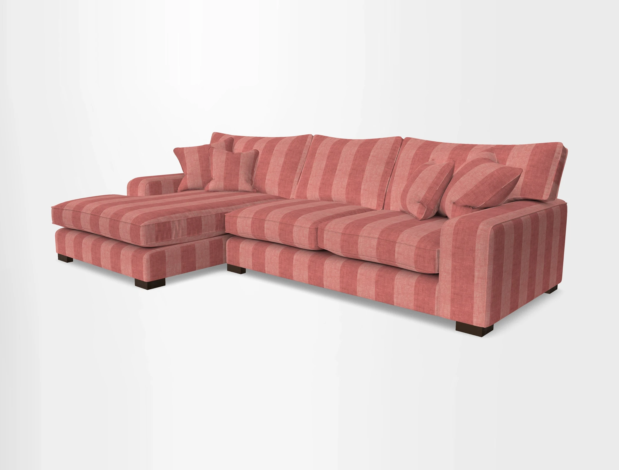 Richmond Chaise LHF  in Two Tone Plain Biscuit
