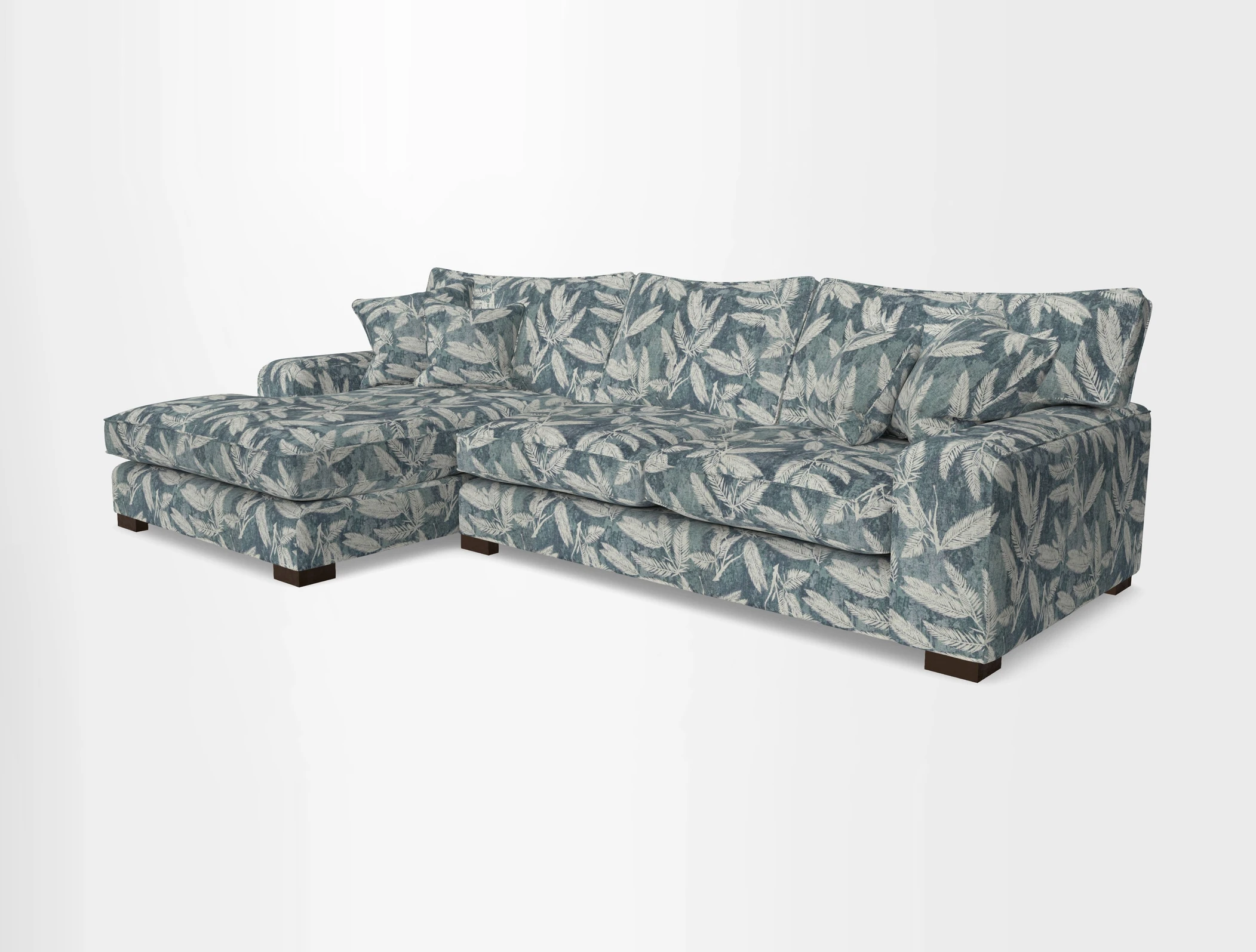 Richmond Chaise LHF  in Two Tone Plain Biscuit