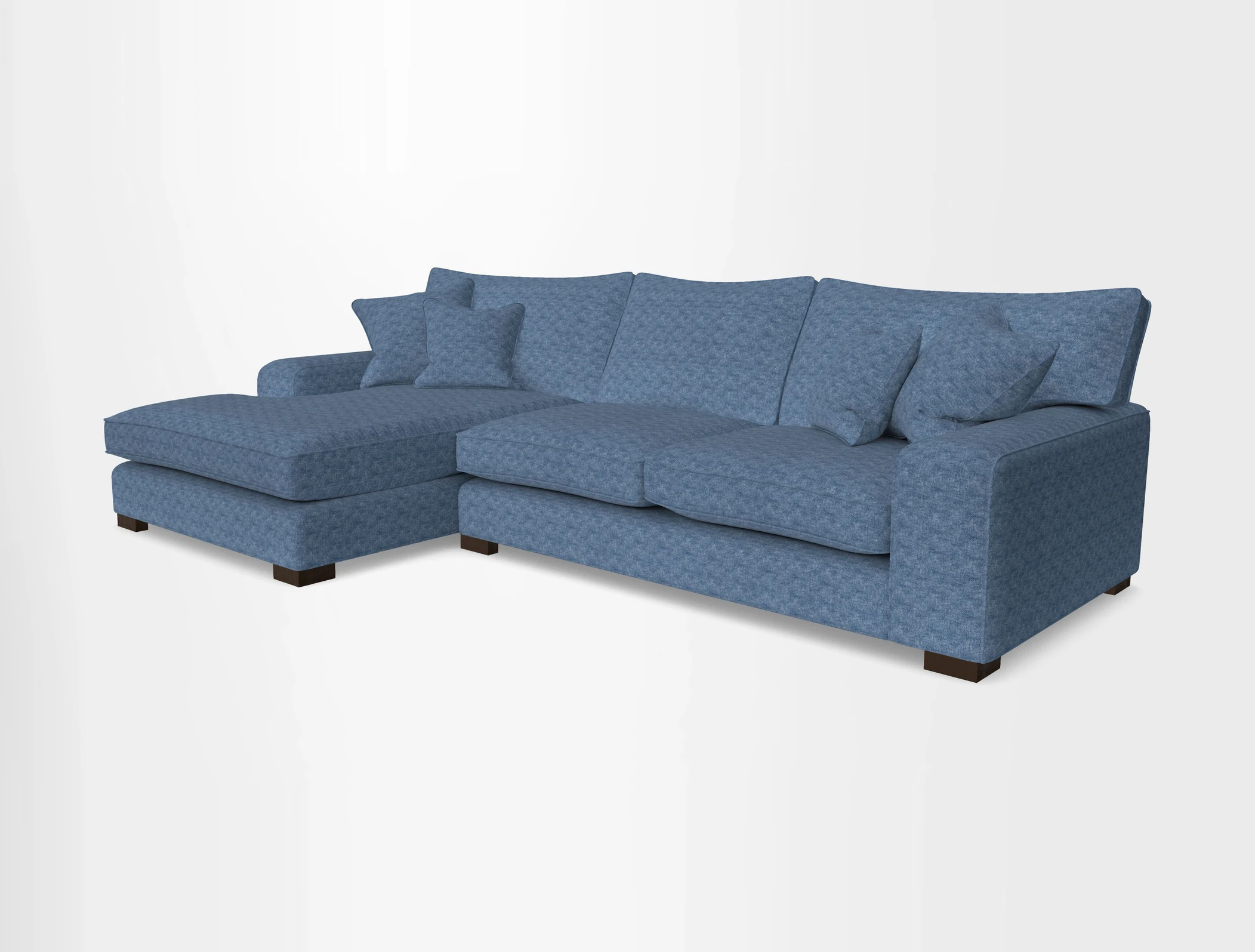 Richmond Chaise LHF  in Two Tone Plain Biscuit