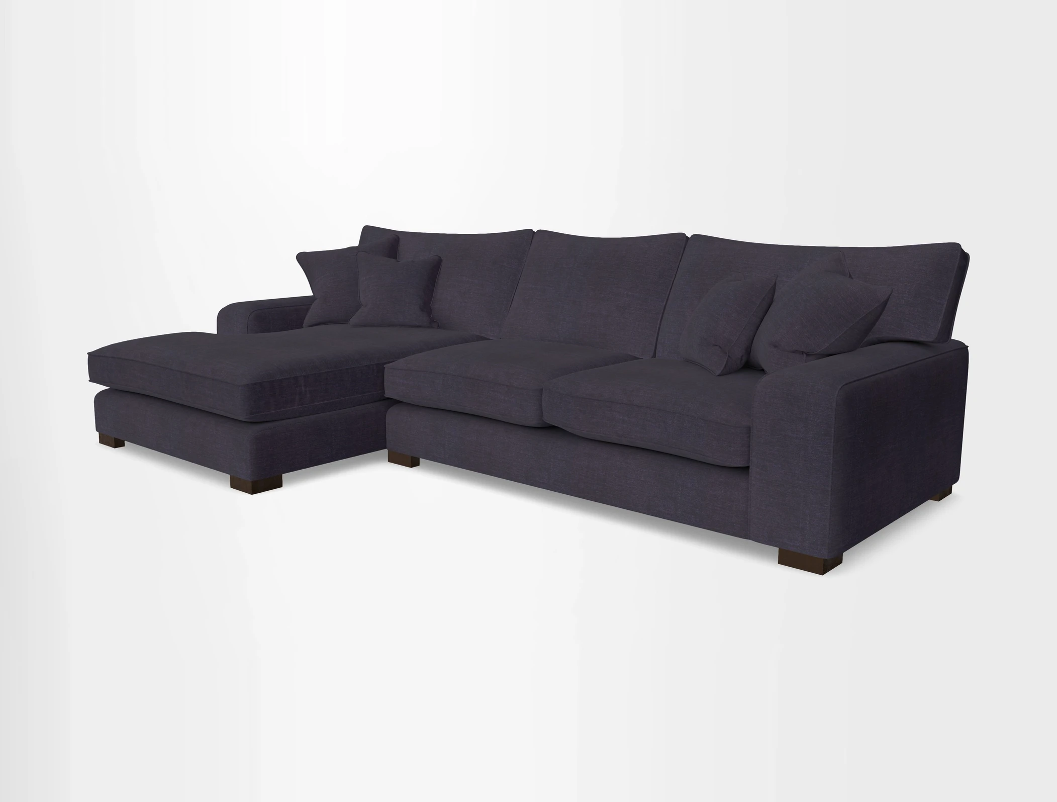 Richmond Chaise LHF  in Two Tone Plain Biscuit