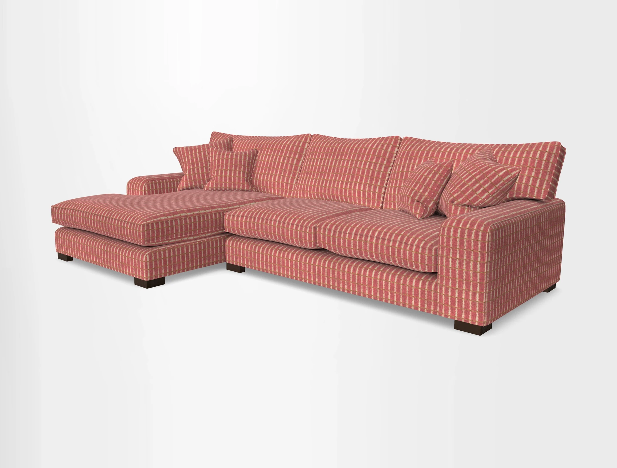Richmond Chaise LHF  in Two Tone Plain Biscuit