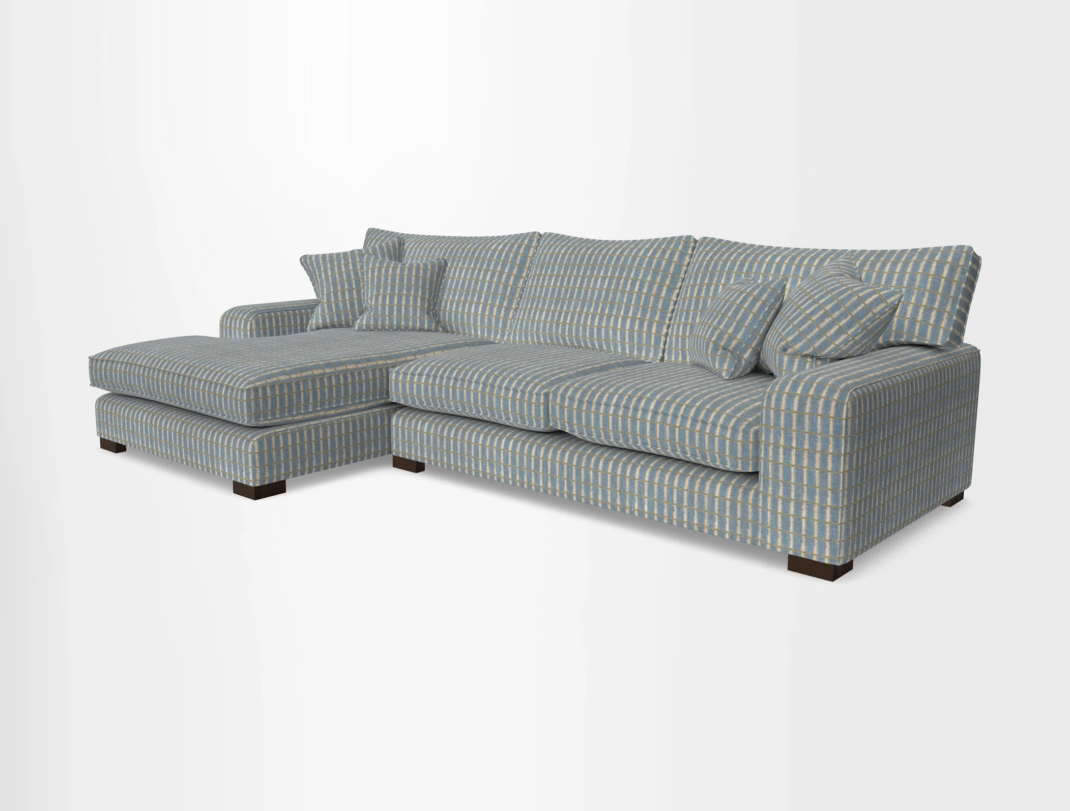 Richmond Chaise LHF  in Two Tone Plain Biscuit