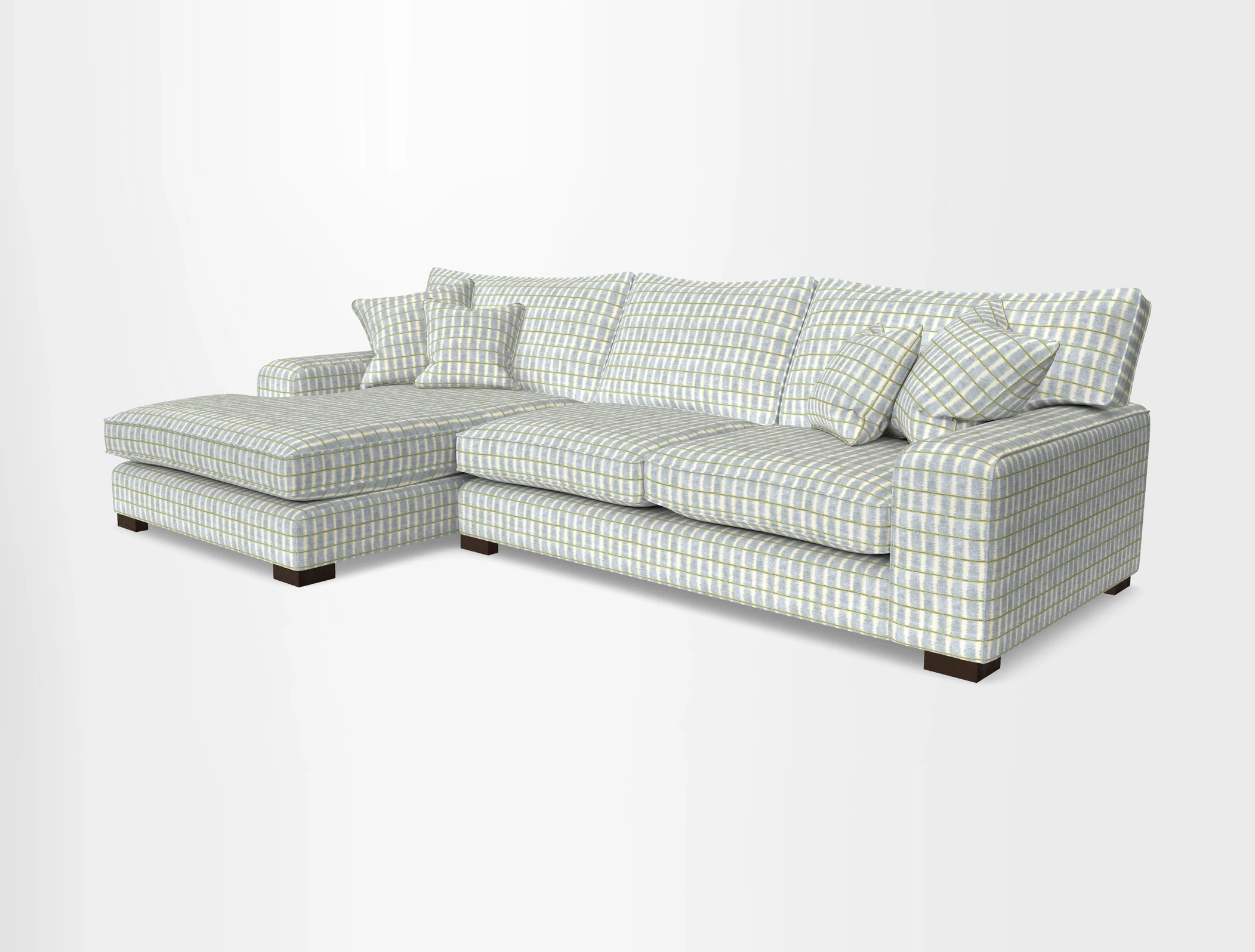 Richmond Chaise LHF  in Two Tone Plain Biscuit