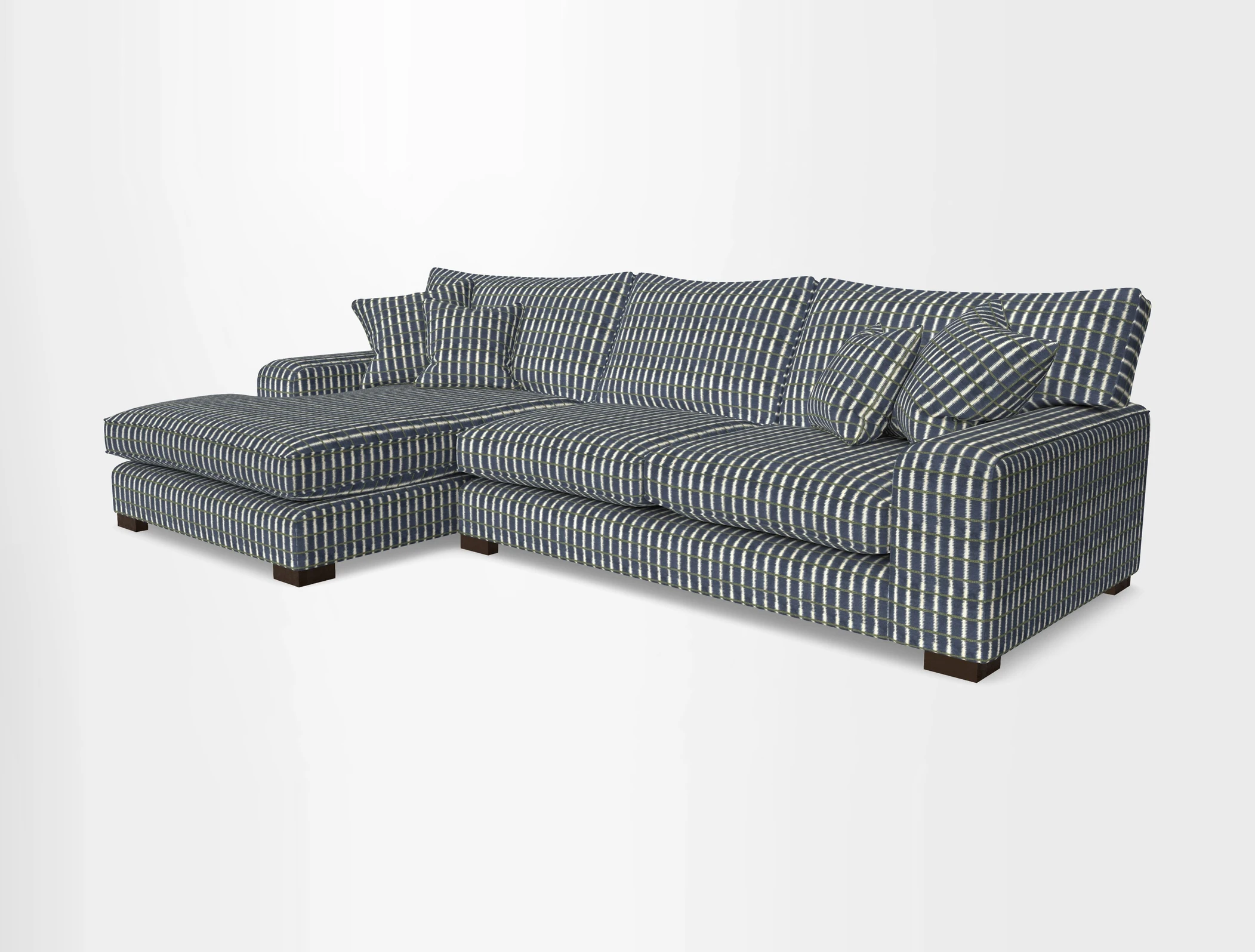 Richmond Chaise LHF  in Two Tone Plain Biscuit