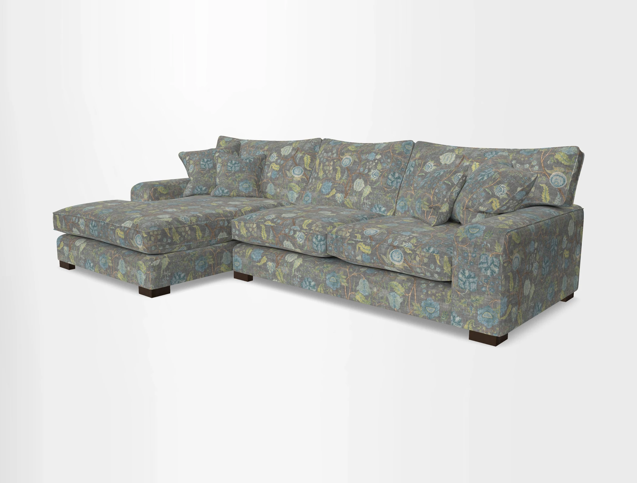 Richmond Chaise LHF  in Two Tone Plain Biscuit
