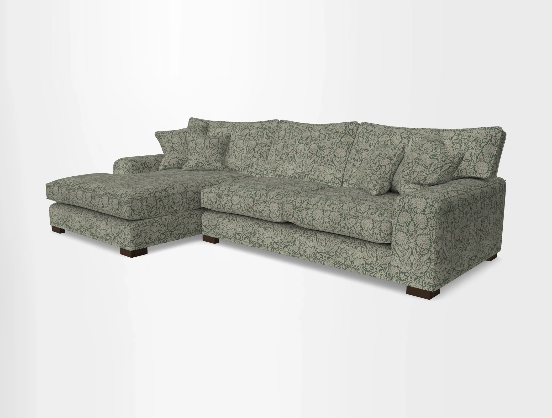 Richmond Chaise LHF  in Two Tone Plain Biscuit