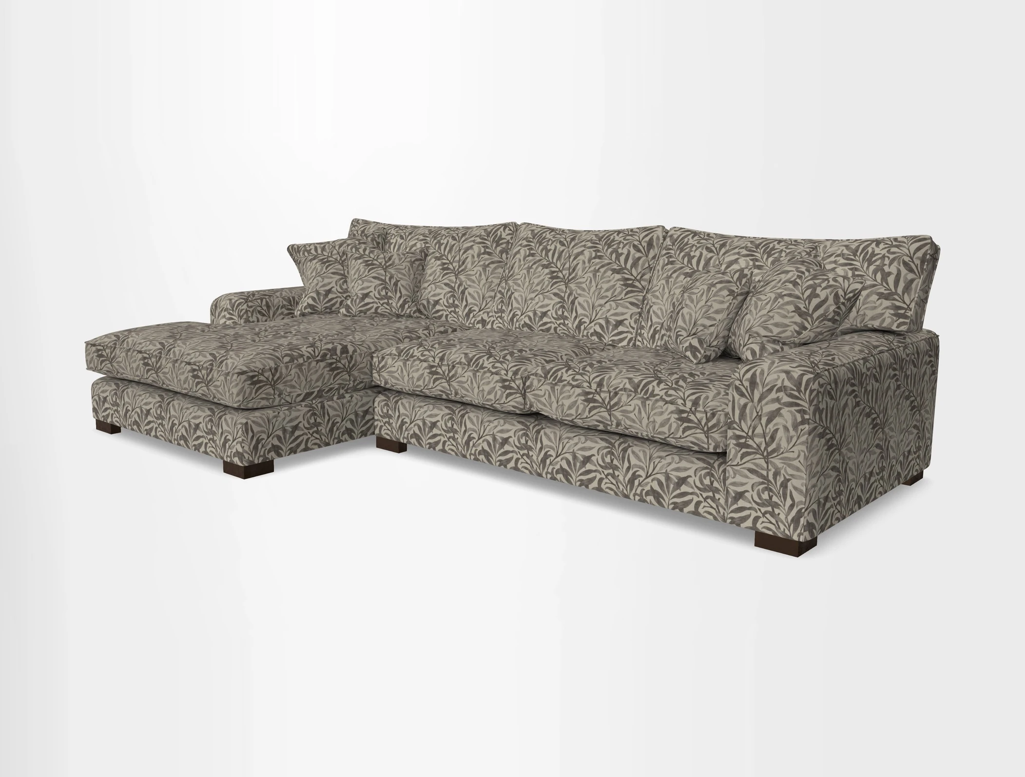 Richmond Chaise LHF  in Two Tone Plain Biscuit