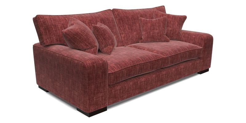 Richmond 3 Seater Sofa in Large Sussex Gingham Large Forest