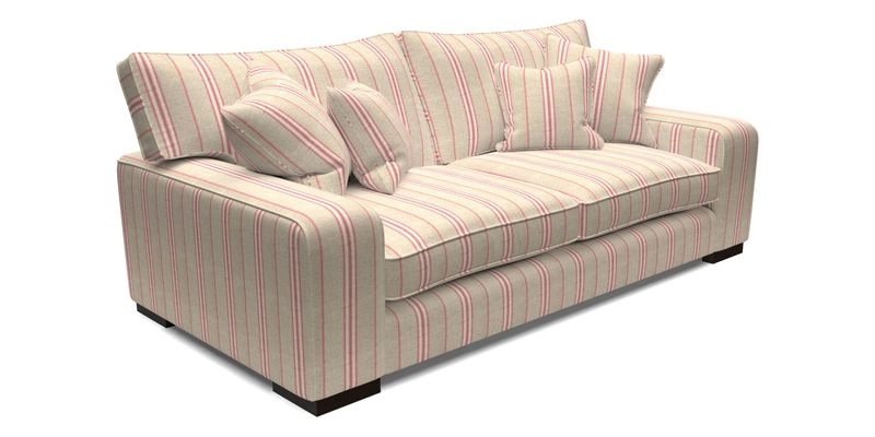 Richmond 3 Seater Sofa in Large Sussex Gingham Large Forest