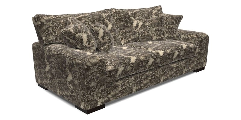 Richmond 3 Seater Sofa in Large Sussex Gingham Large Forest