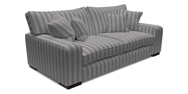 Richmond 3 Seater Sofa in Large Sussex Gingham Large Forest