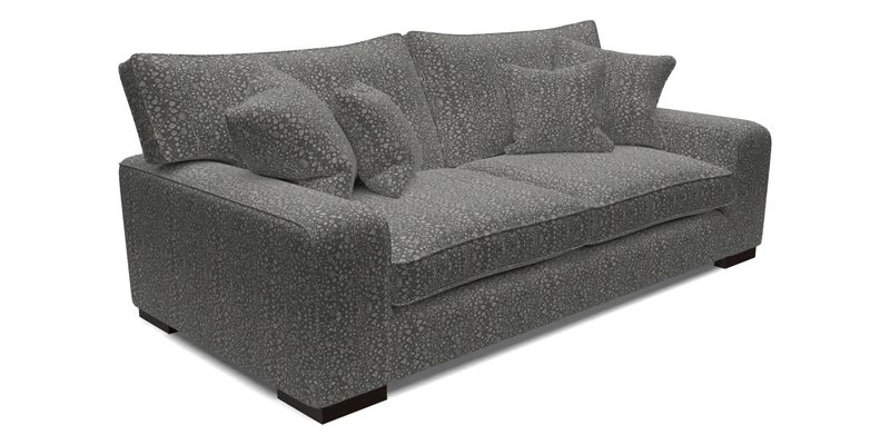 Richmond 3 Seater Sofa in Large Sussex Gingham Large Forest