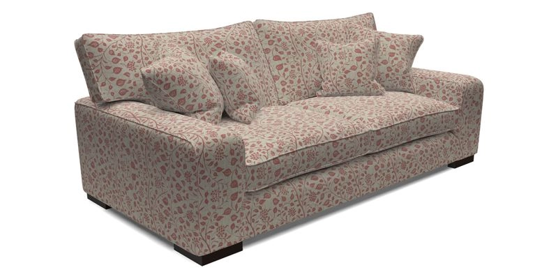 Richmond 3 Seater Sofa in Large Sussex Gingham Large Forest