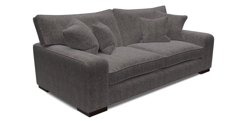 Richmond 3 Seater Sofa in Large Sussex Gingham Large Forest