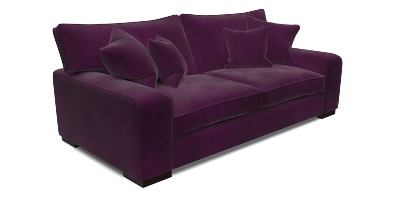 Richmond 3 Seater Sofa in Large Sussex Gingham Large Forest