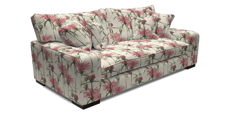 Richmond 3 Seater Sofa in Large Sussex Gingham Large Forest